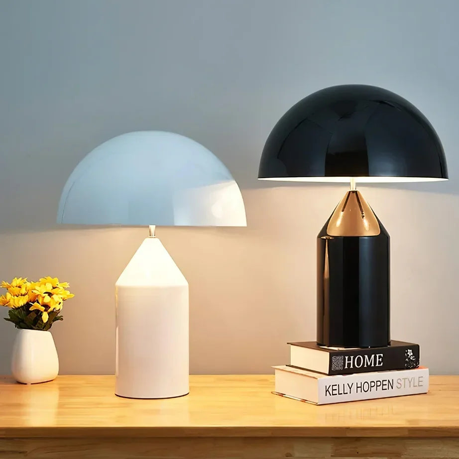 Lampe champignon design italien LED noir