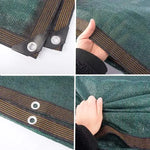 Voile d'ombrage extérieur maille HDPE