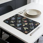 Set de table en lin et coton tissé résistant à la chaleur