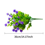 Fleurs artificielles décoratives pour jardin et événements