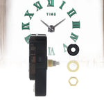 Mécanisme d'horloge carré avec aiguilles pour bricolage