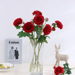 Bouquet de mariée avec fleurs pivoine artificielles réalistes