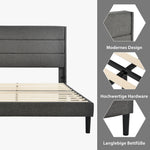Pieds du lit avec tapis antidérapants pour stabilité