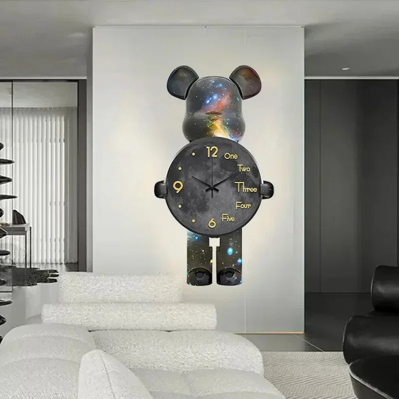 Comparaison des tailles disponibles pour horloge murale ours