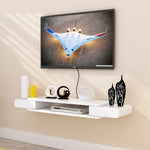 Meuble TV mural design pour petit appartement