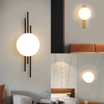 Applique murale LED design scandinave blanc