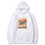Sweat-shirt anniversaire 40 ans retro en polaire blanche streetwear