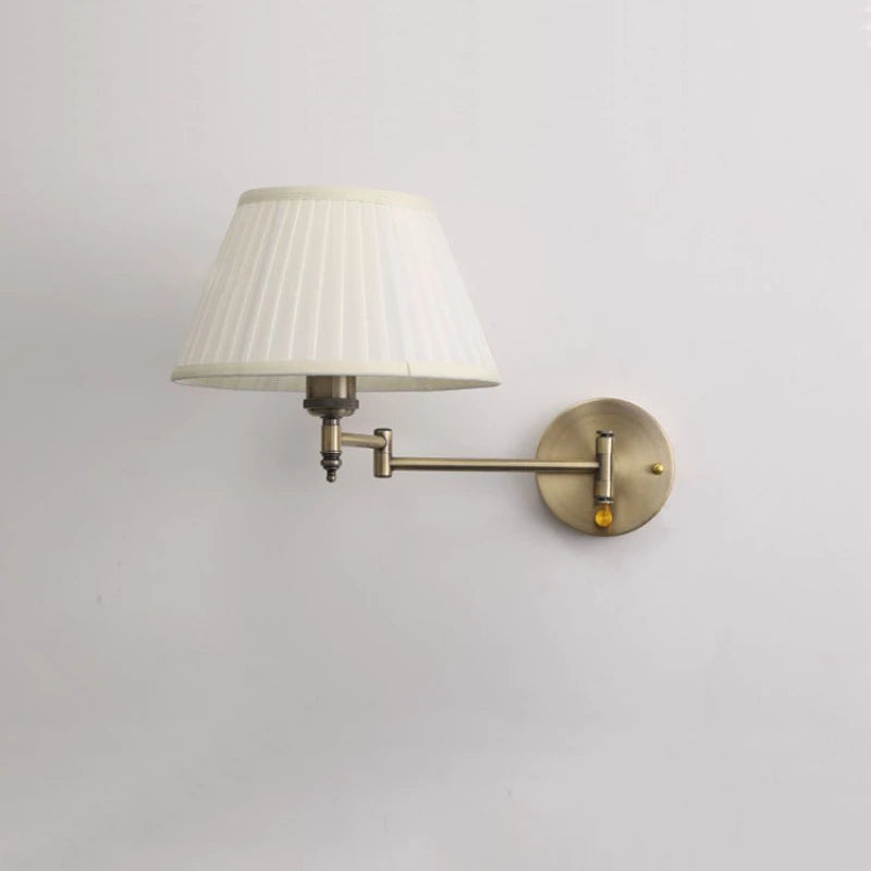 Applique murale LED flexible blanche dans un salon moderne