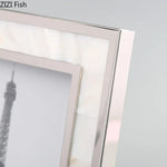 Cadre photo argent avec carte photo incluse