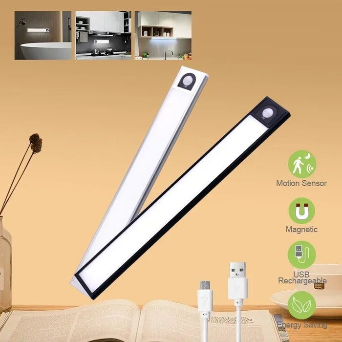 Lampe LED capteur mouvement rechargeable pour chambre