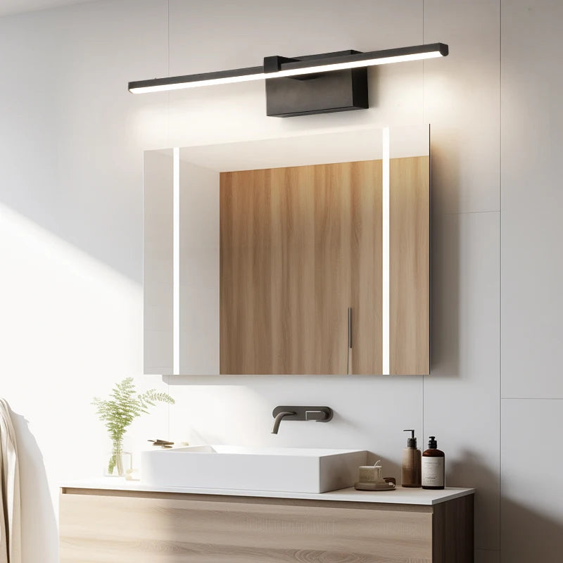 Comparaison des tailles 40cm et 55cm de l'applique murale LED