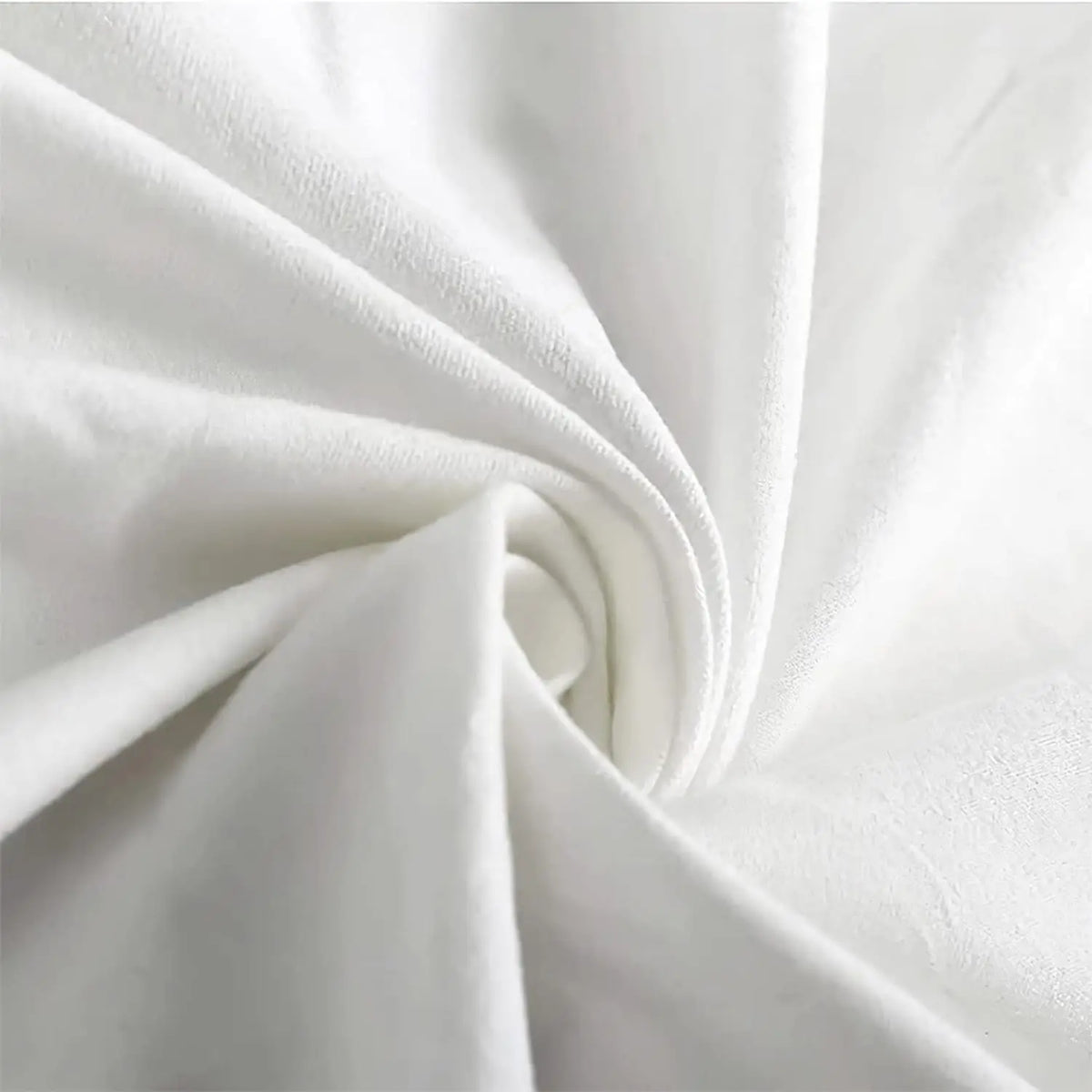 Texture douce du tissu en microfibre de la housse de couette