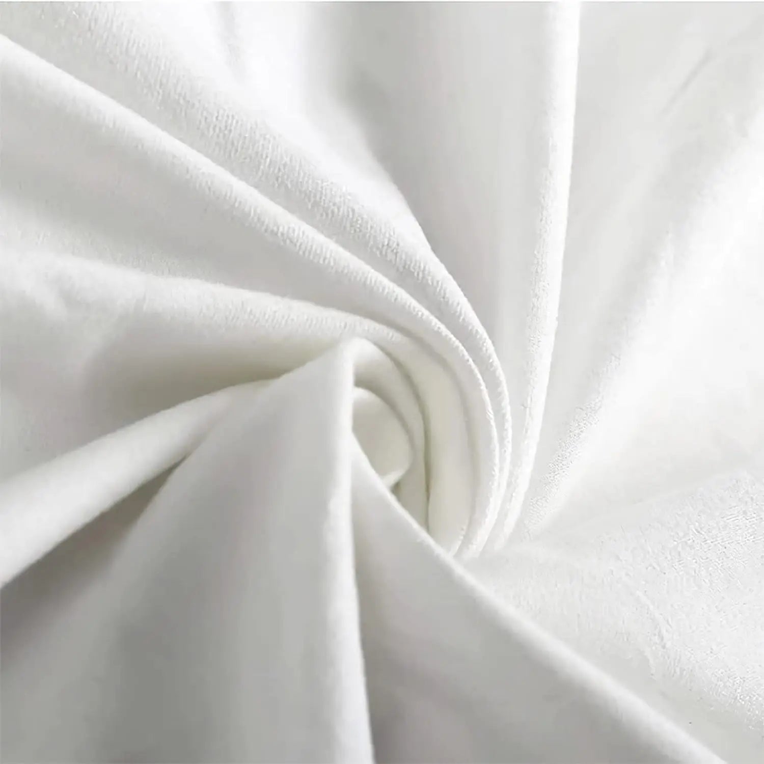 Texture douce du tissu en microfibre de la housse de couette