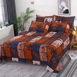 Drap plat et taies d'oreiller assortis