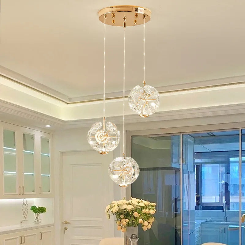 Lampe suspendue avec cordon en couleur blanche pour salle à manger