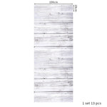 Paquet d'autocollants escalier bois blanc Ombre Interieur