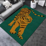 Tapis design léopard tendance pour salon