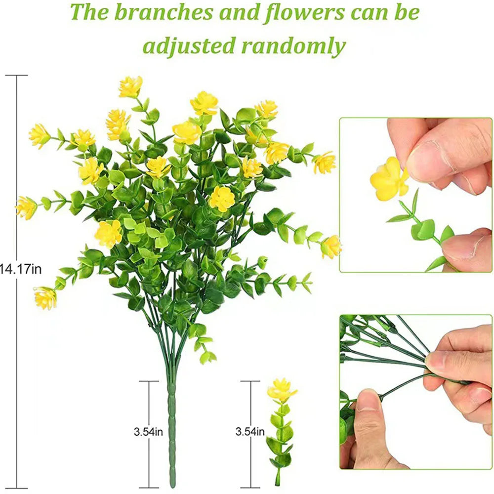 Plantes arbustives artificielles pour bureau et maison