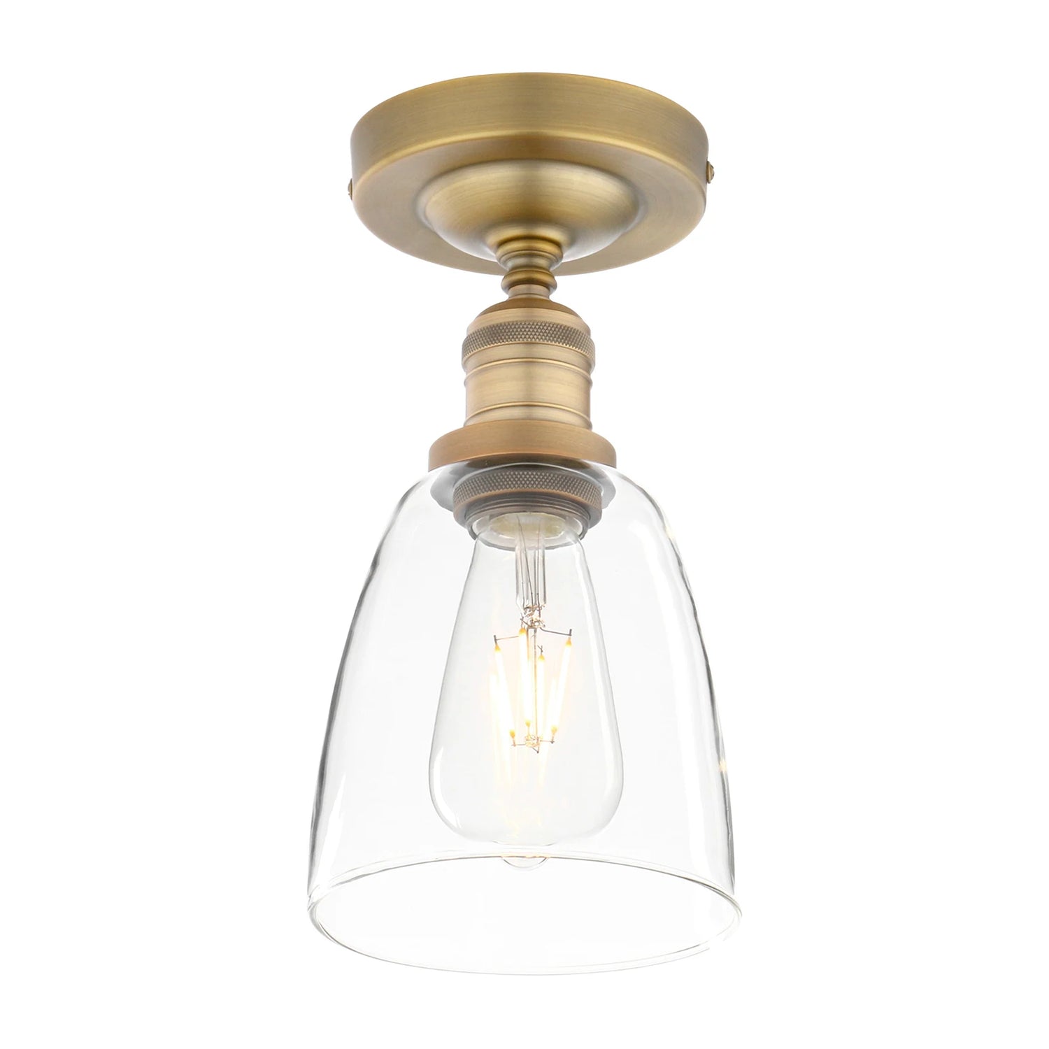 Suspension luminaire design fer noir pour salle de bain