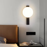 Applique murale LED gris salon