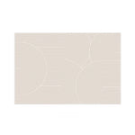 Un motif géométrique abstrait composé de lignes courbes et de formes concentriques crée un effet visuel élégant et sophistiqué.