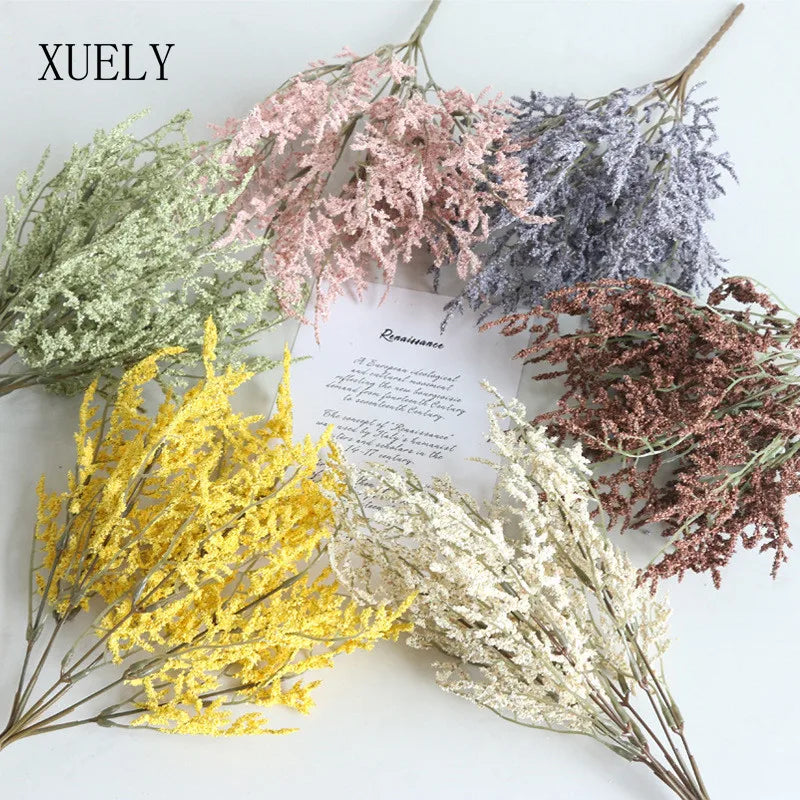 Branche de gypsophile artificielle blanche