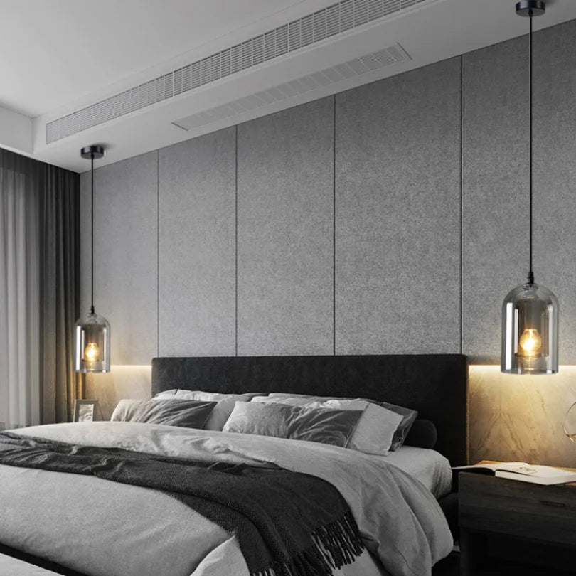 Suspension luminaire moderne pour intérieur avec cordon pendentif