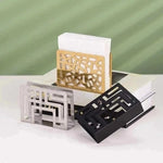 Porte-serviettes design or dans une cuisine moderne