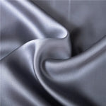 Housse de couette en soie disponible en plusieurs couleurs unies