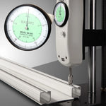Rail pour rideau double compact aluminium vue de profil
