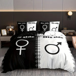 Housse de couette couronne jaune avec taies d'oreiller