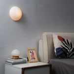 Plafonnier lunaire LED vue de dessus