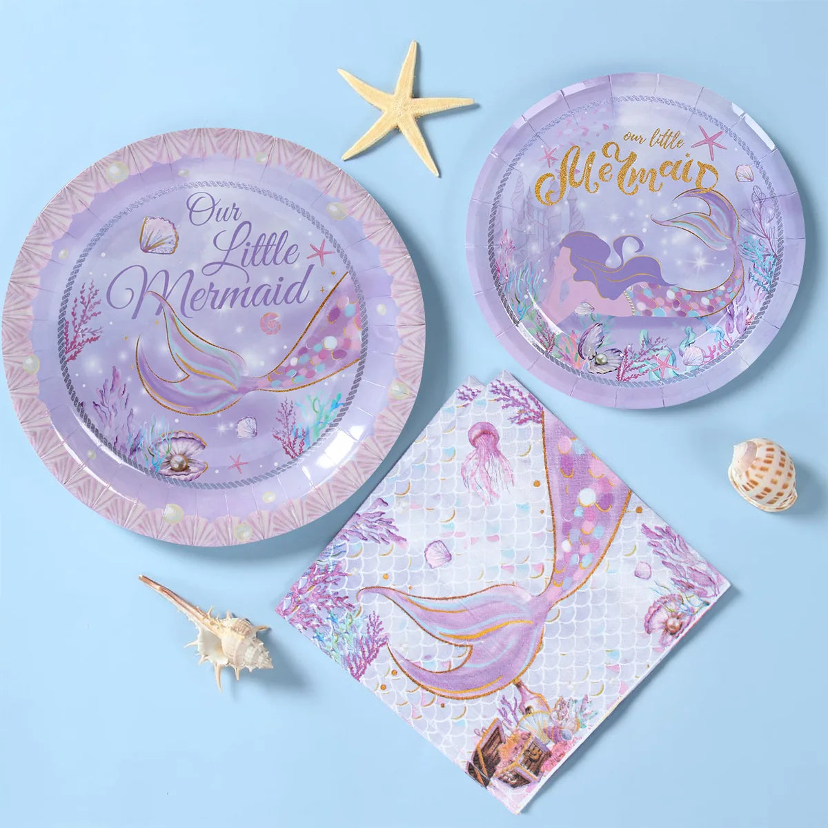 Kit déco petite sirène pour fille