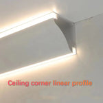 Bande LED linéaire en profilé aluminium pour éclairage intérieur