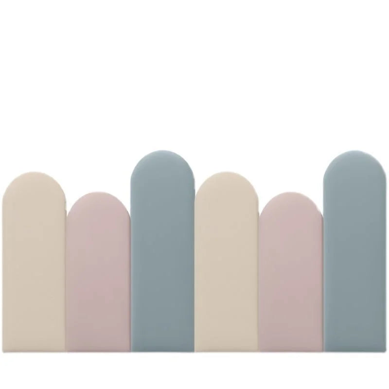 Tête de lit en stickers multicolore pour décoration intérieure
