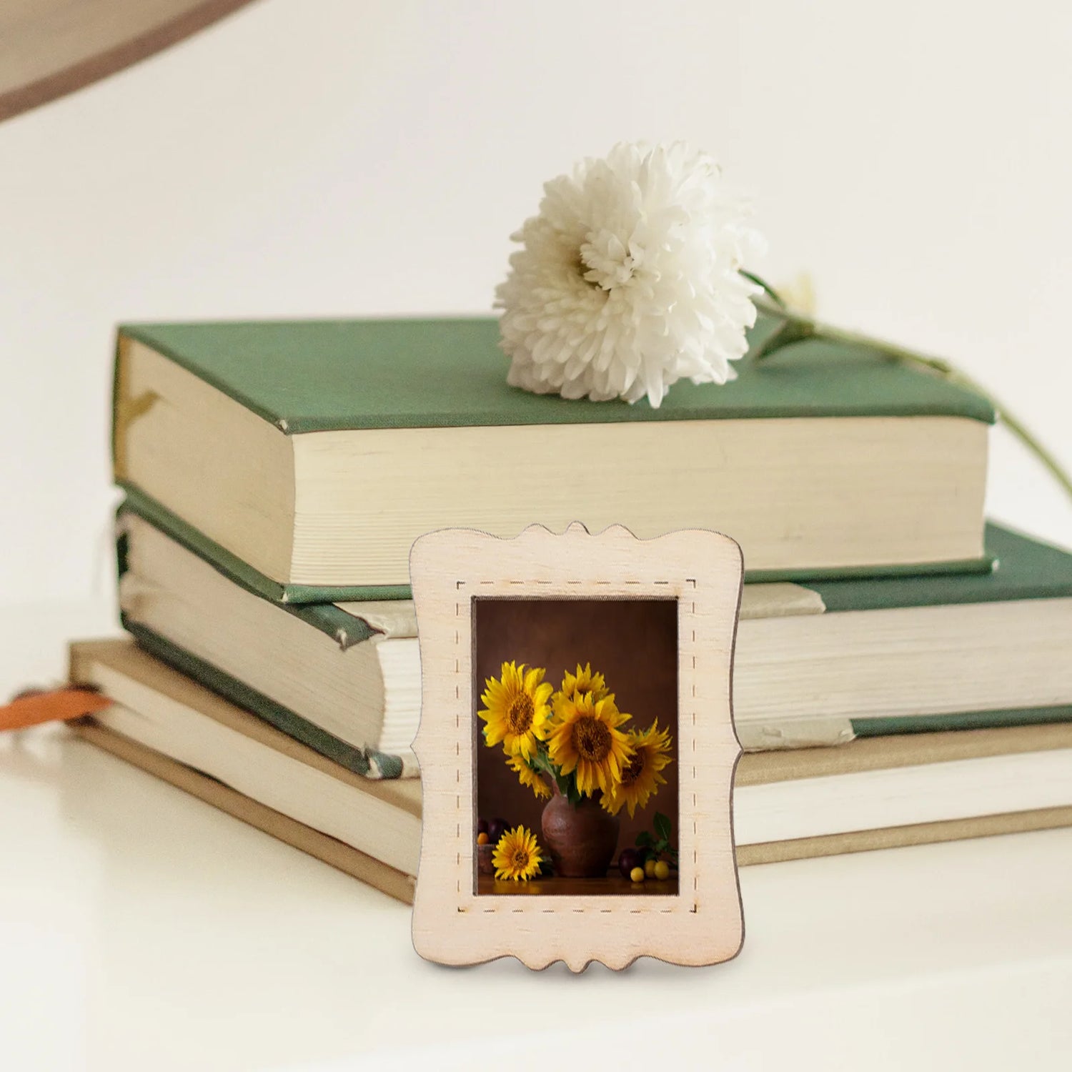 Mini cadre photo bois brut pour DIY décoration