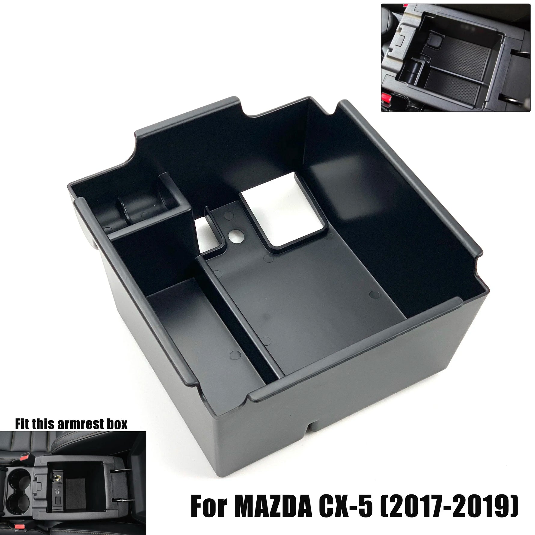 Boîte de rangement pour Mazda CX-5 - détail