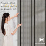 Autocollant mural PVC épais champagne 60cm x 3m