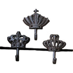Patère murale design prune pour décoration intérieure