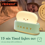 Veilleuse LED rechargeable grille-pain design kawaii