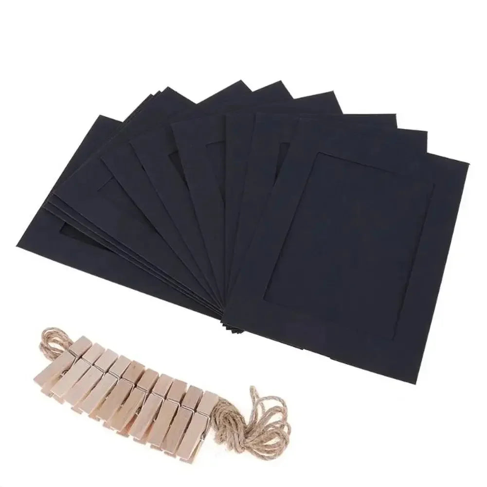 Cadre photo carton multicolore