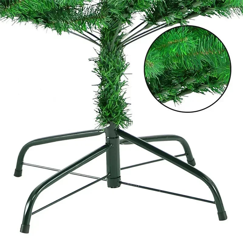 Sapin de Noël avec support métallique stable
