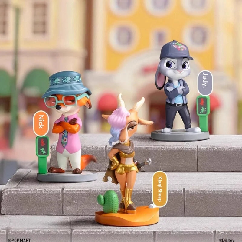 Statuette Zootopia coloris argent