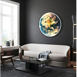 Applique murale LED noire moderne pour chambre à coucher