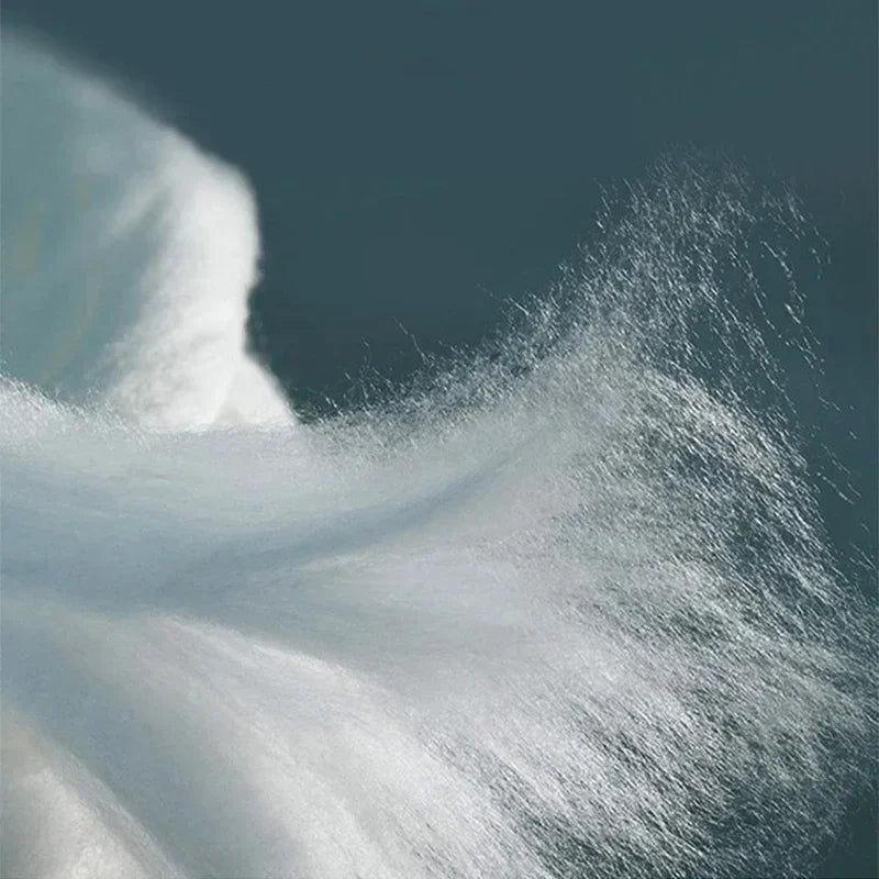 Couette d'hiver matelassée duvet d'oie bleu marine