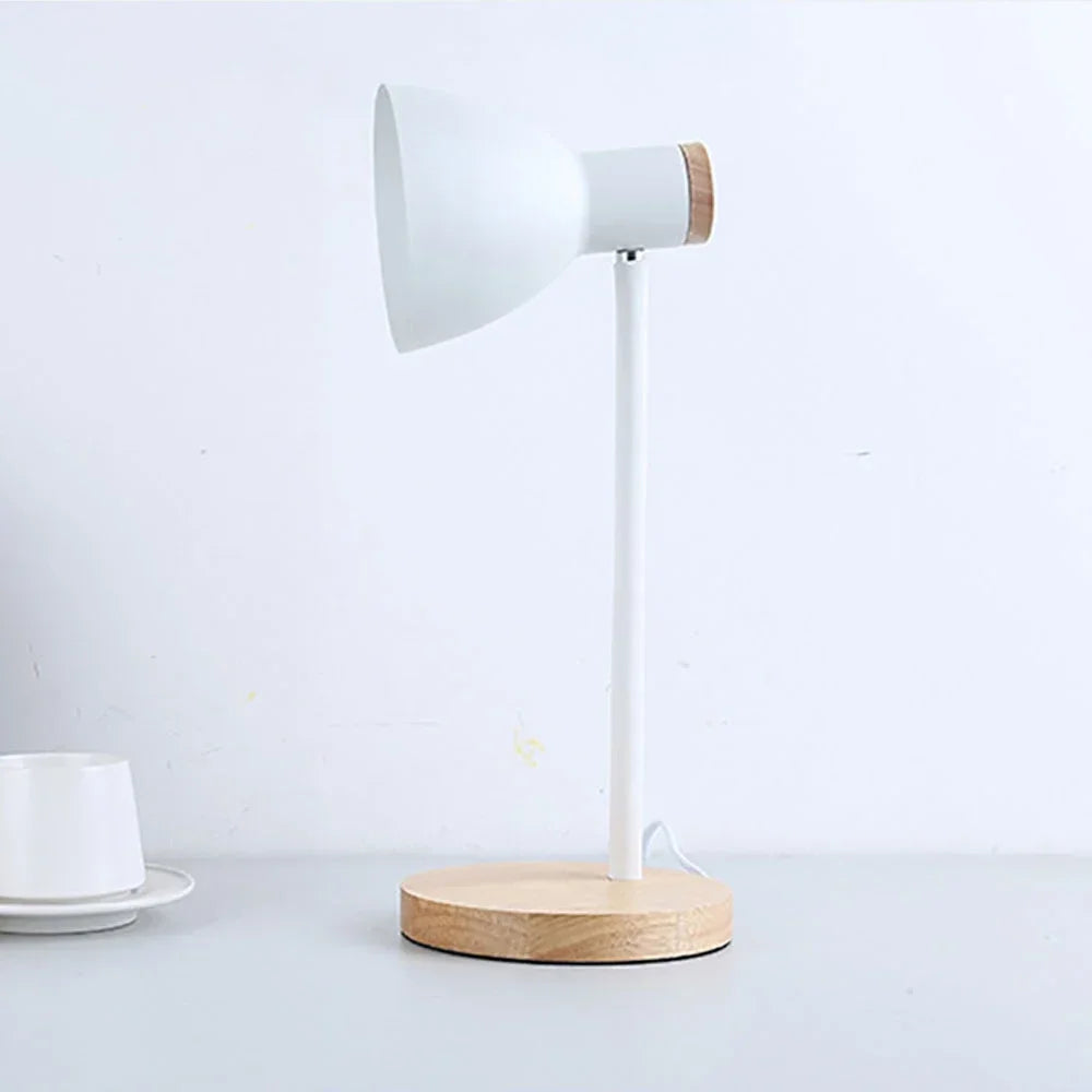 Lampe de chevet bois dans différentes couleurs : argent, rose, vert, beige, noir, jaune