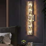 Applique murale LED cristal design moderne hall entrée