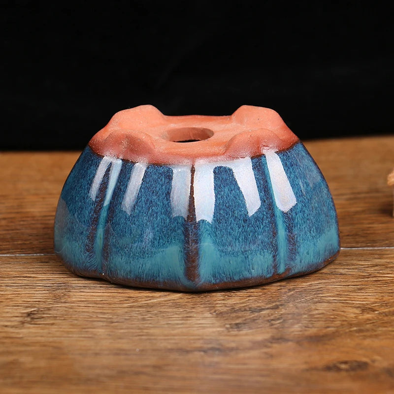 Pot bonsaï céramique artisanale gris