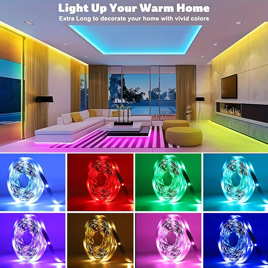 Bande lumineuse LED flexible 10 mètres