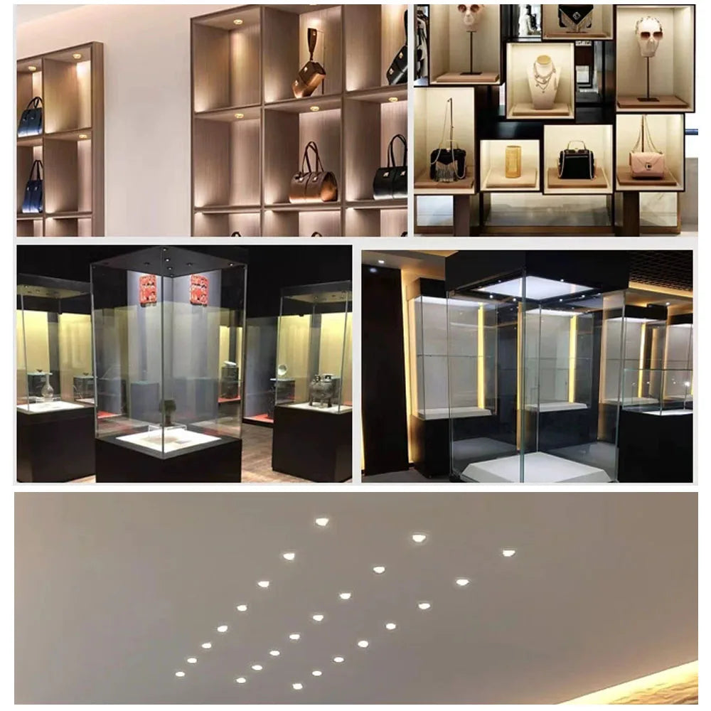 Variantes de couleurs d'émission RVB pour spot LED personnalisable